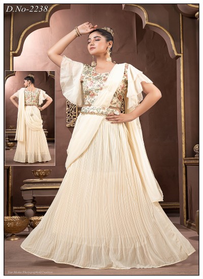 Saree Style Lehenga for Festive Occasions | Ajmera Fashion Limited  Manufacturers, Suppliers, Exporters in Maheshwar